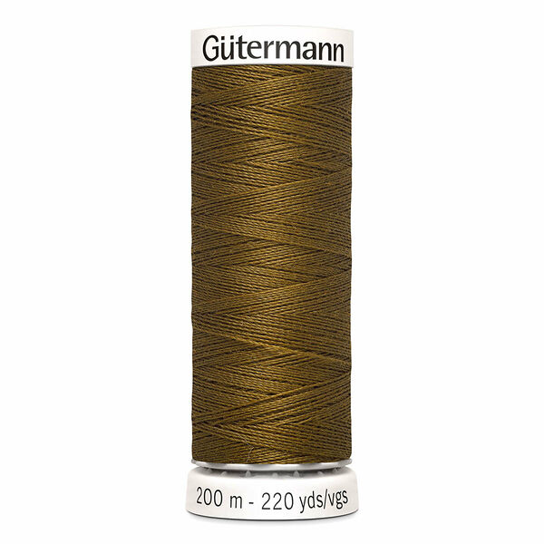 748277 Нить Sew-all для всех материалов, 200м, 100% п/э Gutermann(288 медная горчица)
