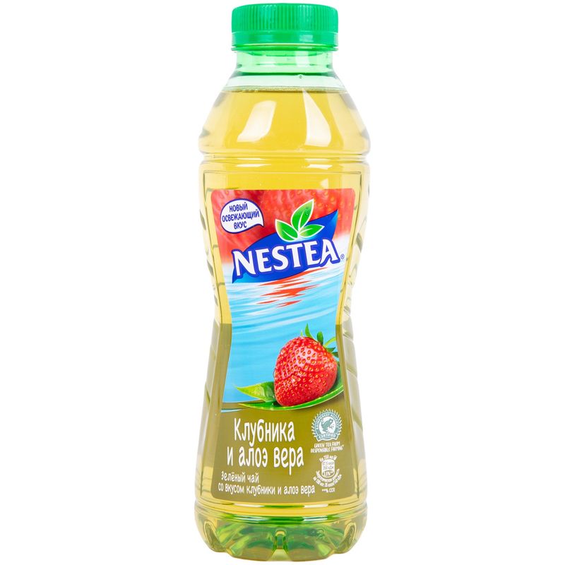 

Чай зеленый Nestea холодный клубника-алоэ вера 500 мл