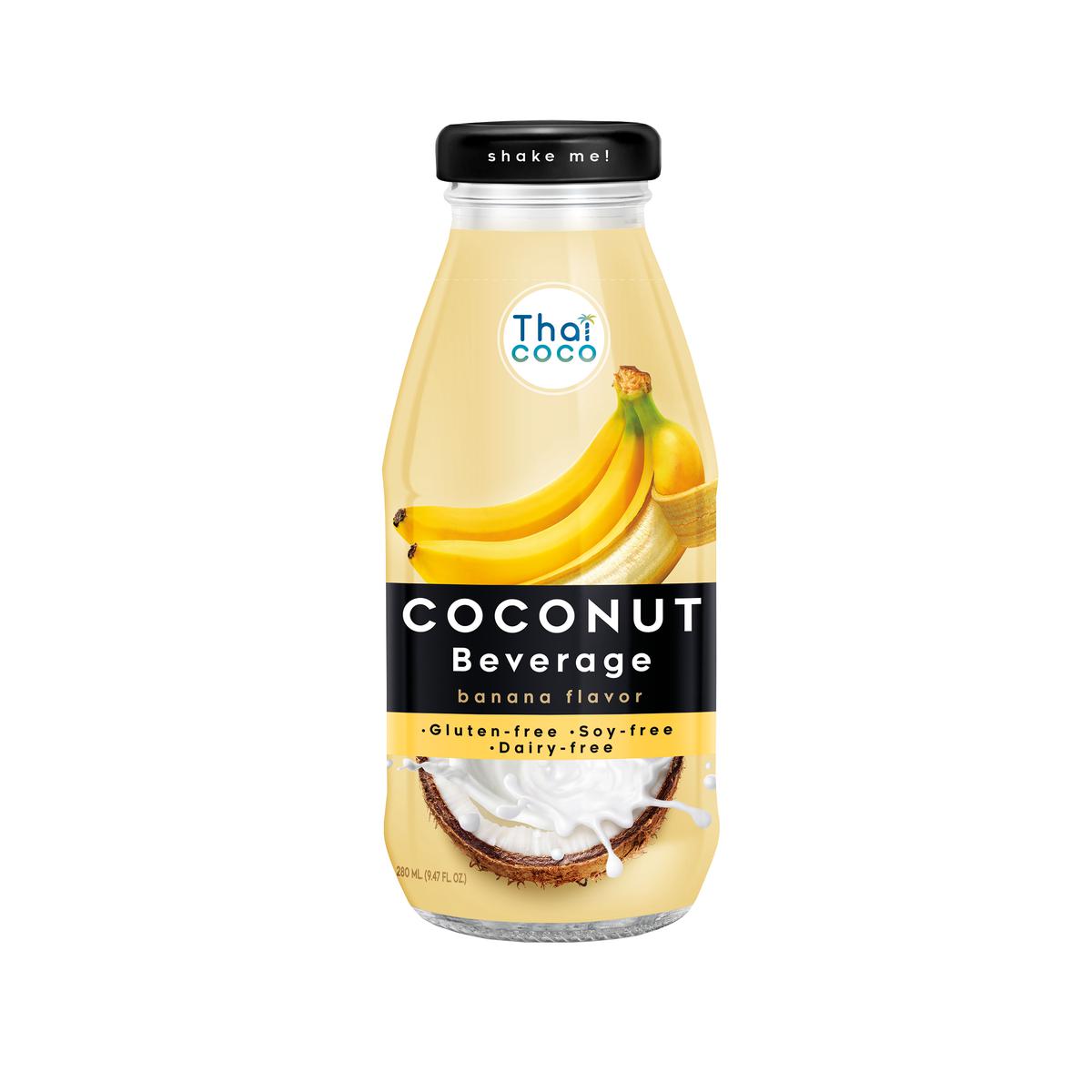 

Кокосовый напиток со вкусом банана Thai Coco, 280 мл