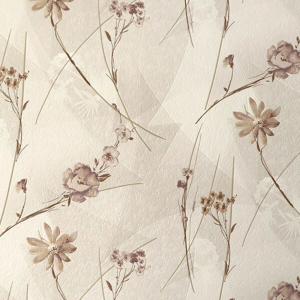 Обои MELODY Влада, кухонный винил, бежевый, 0,53х10,05м