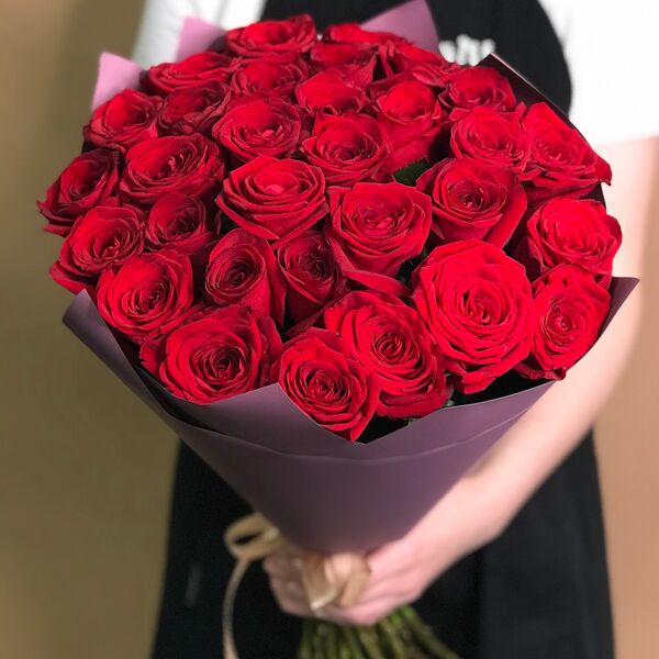 Букет из 31 красной розы (40 см)