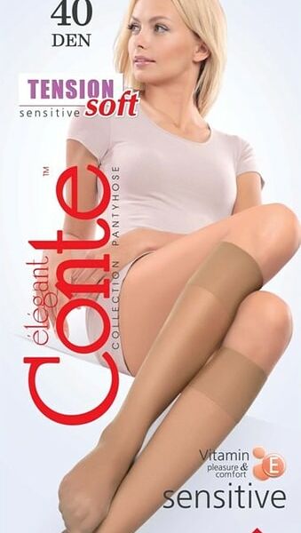 Гольфы Conte Elegant Tension Soft 40 Den Natural
