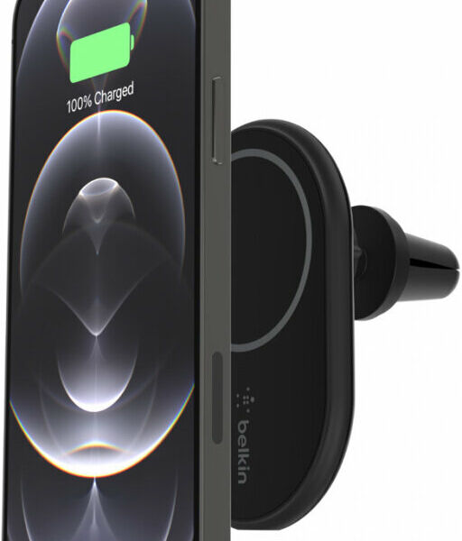 Автомобильный держатель Belkin MagSafe с БЗУ (WIC004btBK-NC)