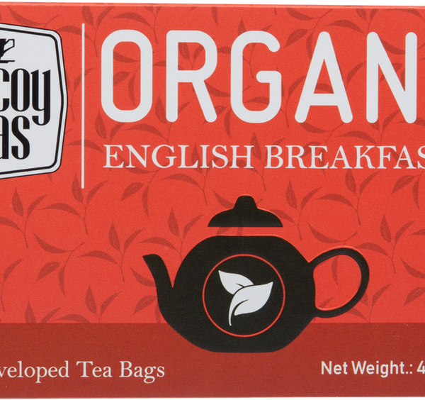 Чай черный ORGANIC English Breakfast, 20 пак