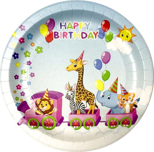 

Тарелки одноразовые Зоопарк 18см*6шт ТМ Праздник