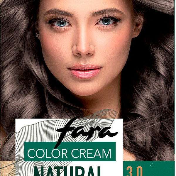 Краска для волос Fara Natural Colors 302 Натуральный шоколад