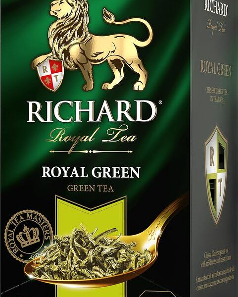 Чай зеленый Richard Royal Green в пакетиках, 25 шт.