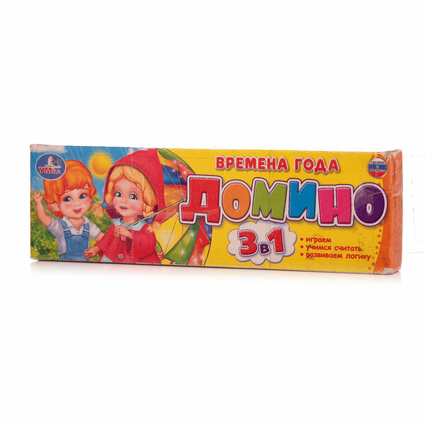 Игрушка домино пластик 228530