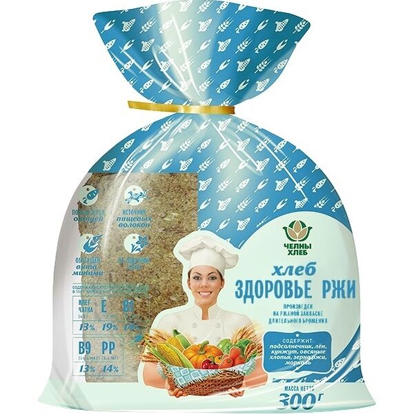 Хлеб Челны-Хлеб Здоровье ржи бездрожжевой