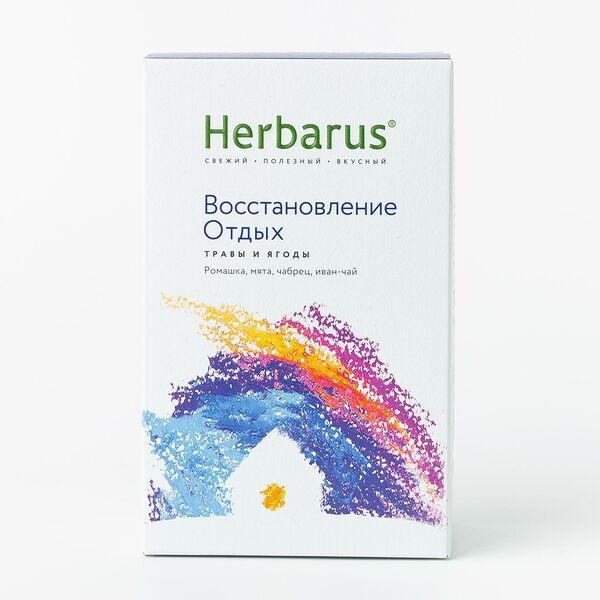 Травяной чай Herbarus Восстановление и отдых, 50 г