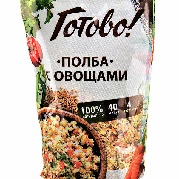 Полба с овощами на второе ТМ Готово!