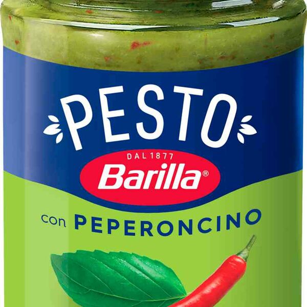 Соус Barilla Песто Пеперончино с базиликом и перцем чили