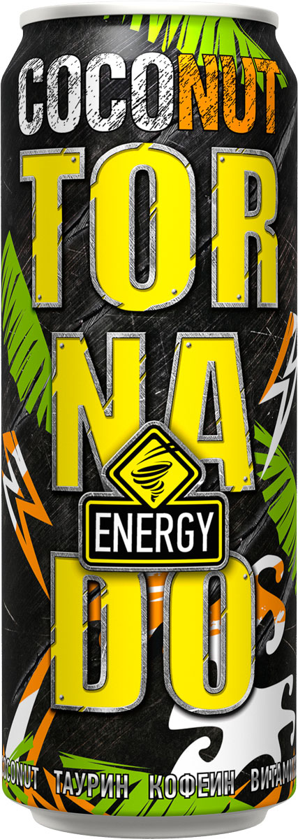 

Напиток Tornado Coconut газированный