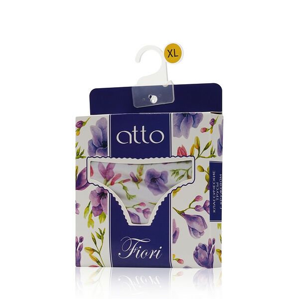 Женские трусы Atto Fiori, Фиалки, XL