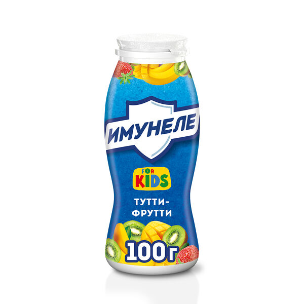Напиток функциональный Имунеле For Kids Тутти-фрутти 1.5%, 100мл