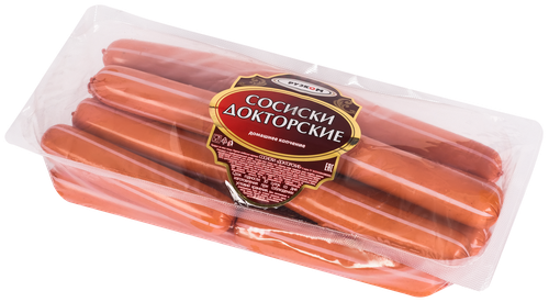 

Сосиски РУЗКОМ Докторские, весовые