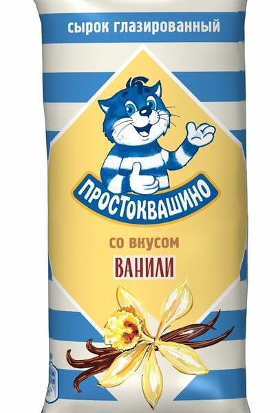 Сырок глазированный Простоквашино Ваниль 23%