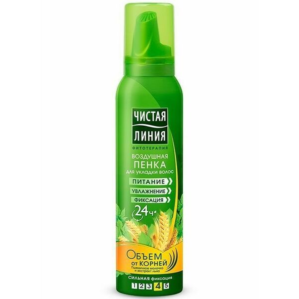 Пена для укладки Чистая линия