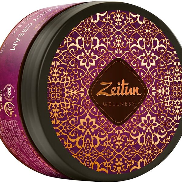 Крем для тела Zeitun Чувственный с жасмином и натуральным афродизиаком Ритуал соблазна 200мл