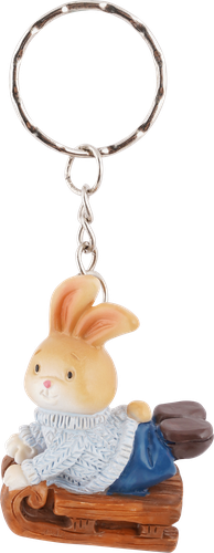 

Брелок для ключей Homeclub Кролик 4,2 см, полирезина, в ассортименте