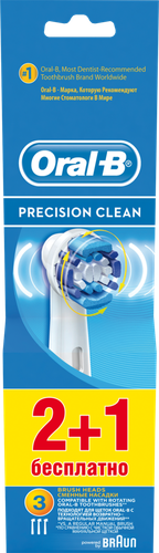 

Oral-B Precision Clean Насадка для электрической зубной щетки EB20 3 шт.
