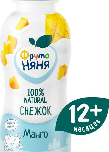 Снежок ФрутоНяня Манго 2.0% 200г