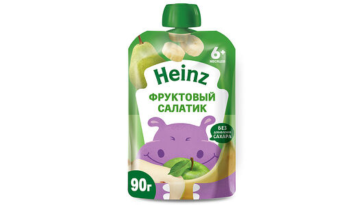 Пюре фруктовое Heinz Фруктовый салатик с 6 месяцев 90г