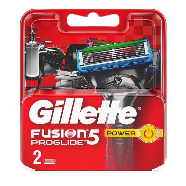 Кассеты для бритья Gillette Fusion ProGlide Power Red, 2 шт.