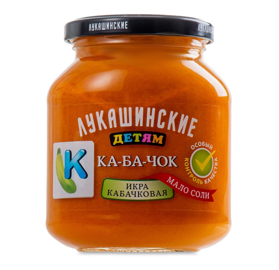 

Икра Лукашинские Детям кабачковая 350 г