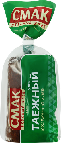 

Хлеб Смак Таежный ржаной формовой