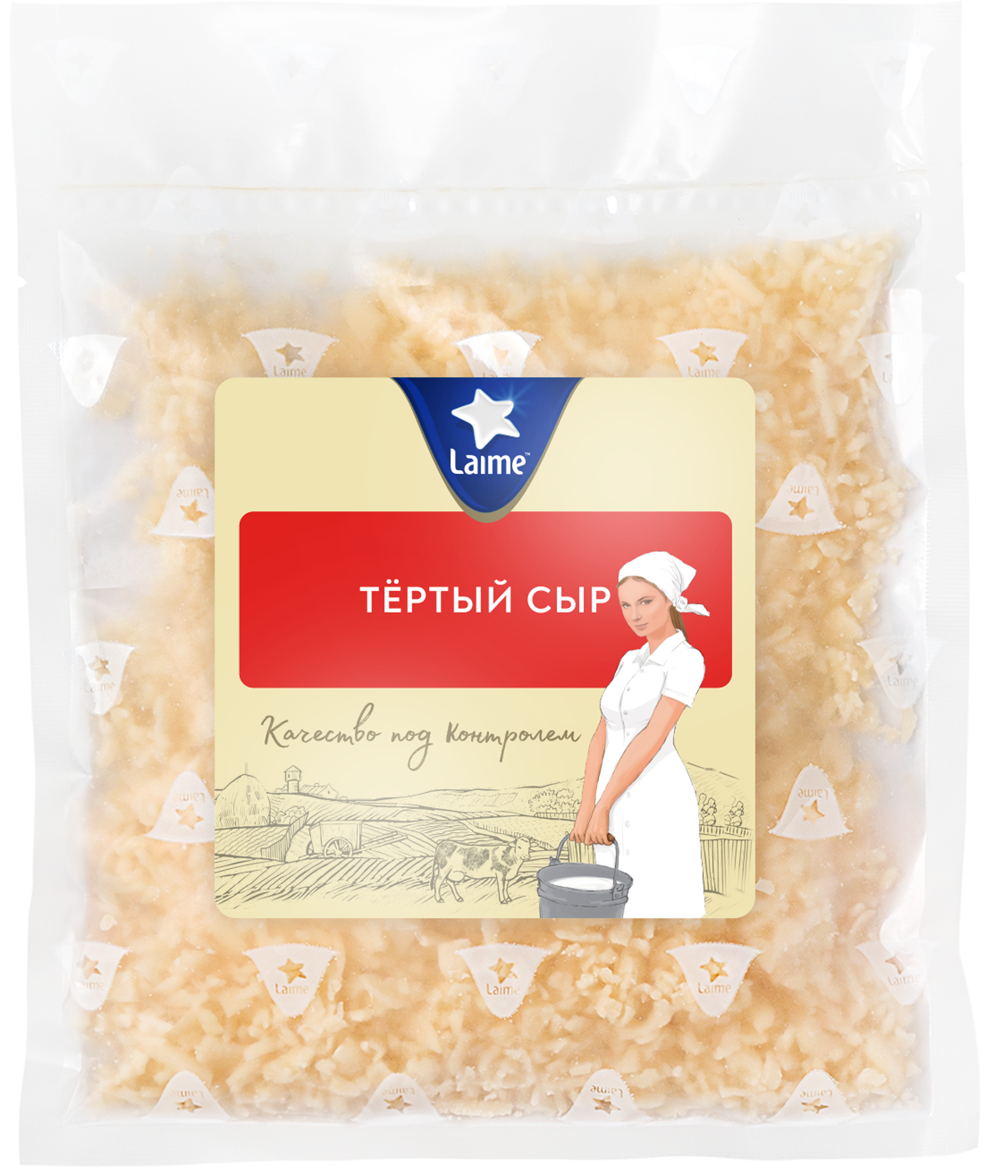 

Сыр LAIME тертый 45%, без змж