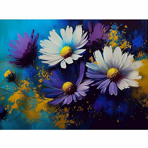 Cr430210 Алмазная мозаика 'Цветочный арт', 40х30, Cristyle