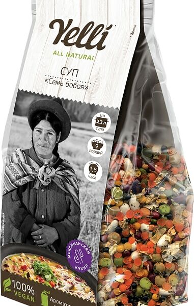 Суп Yelli Семь бобов 250г