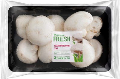 Шампиньоны Лента Фрэш (Лента Fresh) для запекания 700 г