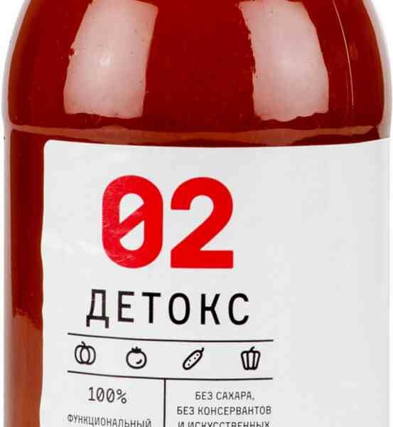 Сок мультиовощной Тихвинский уездъ Детокс 02 с мякотью