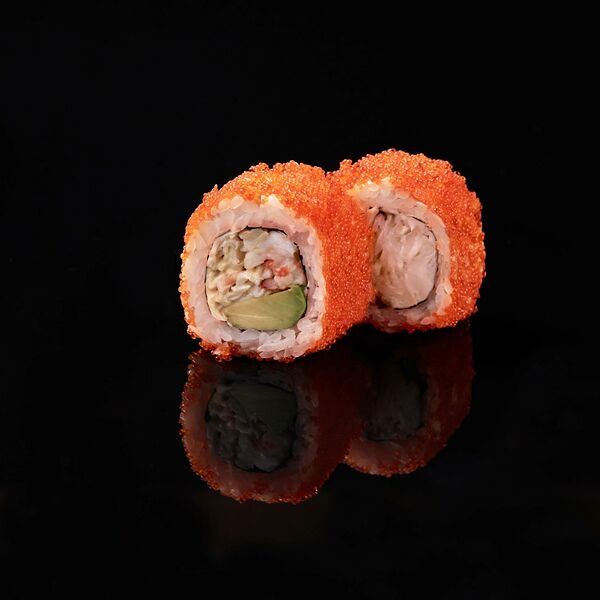 Роллы Калифорния с камчатским крабом