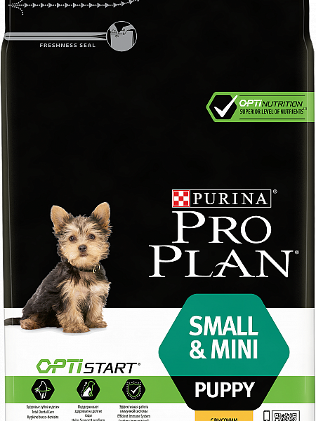Pro Plan Small & Mini Puppy корм для щенков мелких и карликовых пород Курица