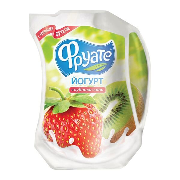 Йогурт питьевой Фруате клубника-киви 1.5%