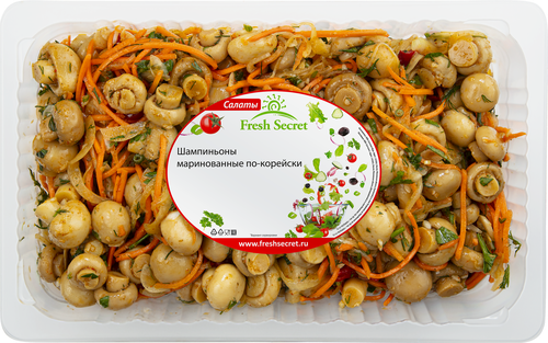 

Салат FRESH SECRET Шампиньоны маринованные по-корейски, весовой