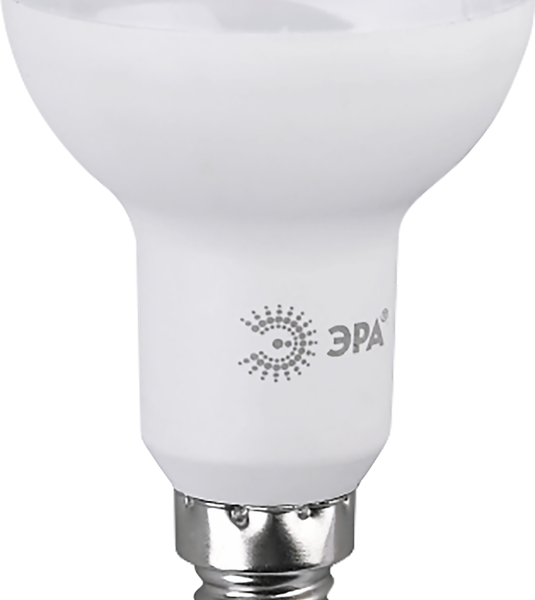Лампа светодиодная ЭРА Эко R50 6Вт E14, теплый свет
