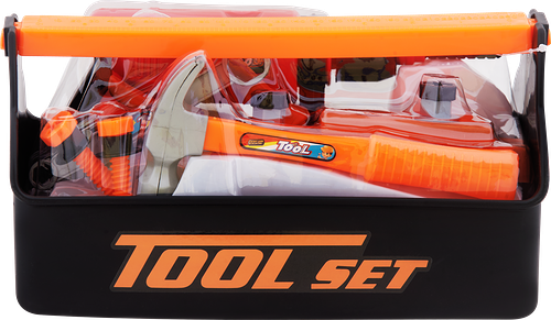 Набор игровой BIGGA Ящик с инструментами, 15 предметов, Арт. B1098012