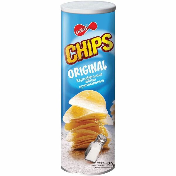 Чипсы картофельные Peke оригинальные, 130г