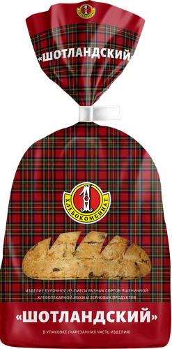 

Булочка Первый хлебокомбинат Шотландский в нарезке 200 г