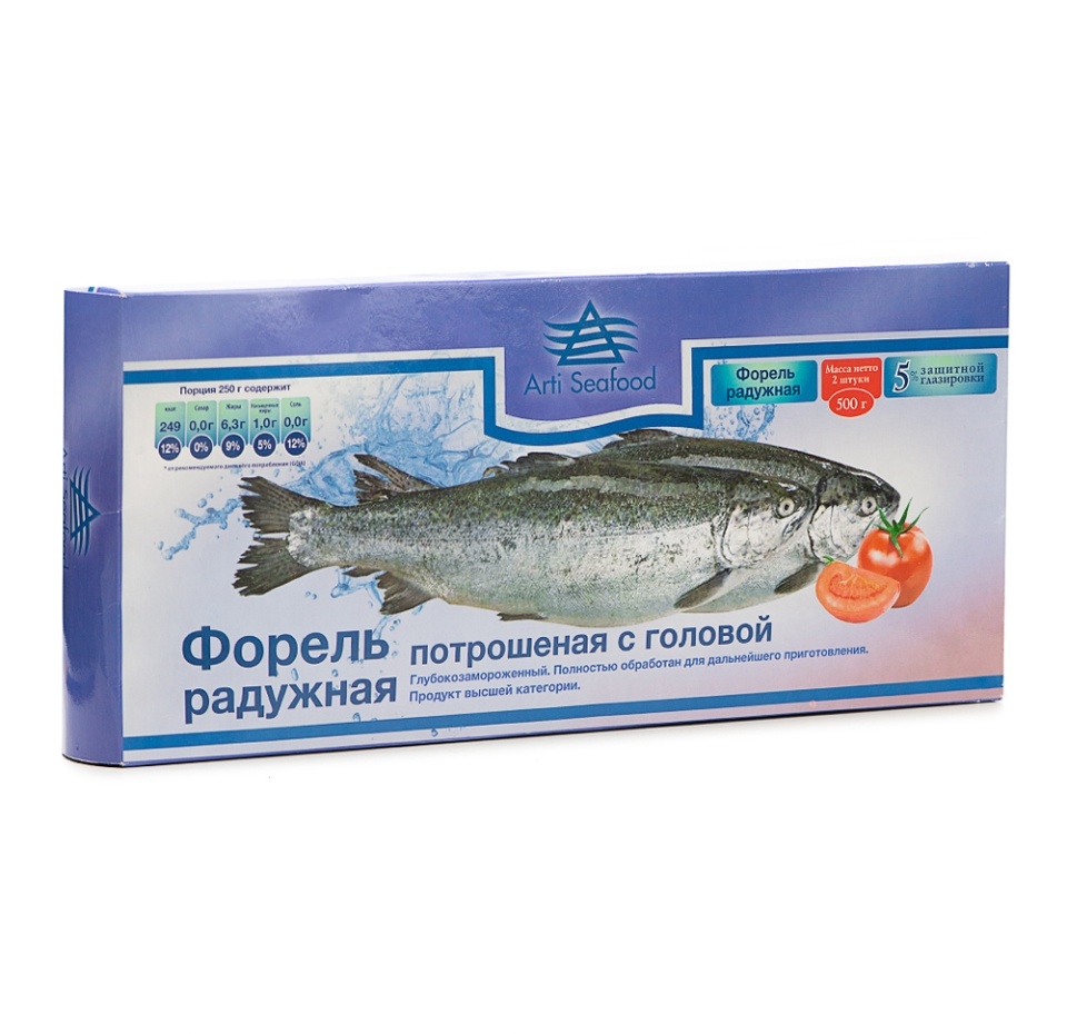 

Форель Seafood Line речная Псг глазурь 5% 500 г