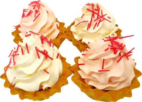 

Пирожное Мастер продукт корзинка клубничка сливочная