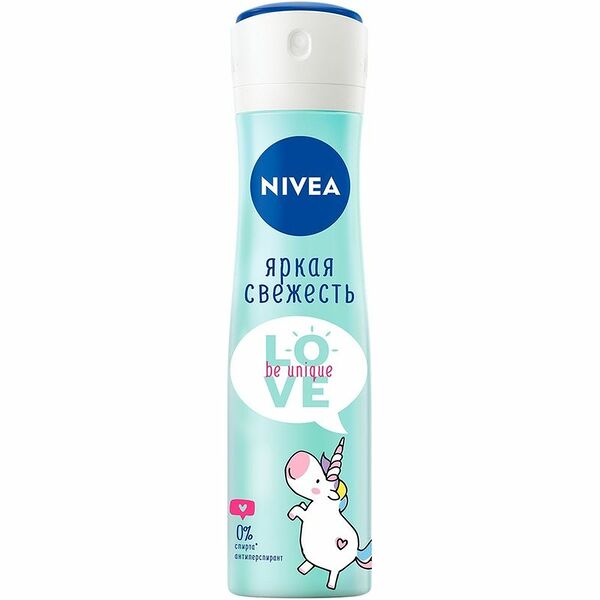 Дезодорант-антиперспирант Nivea Love Be Unique Яркая Свежесть