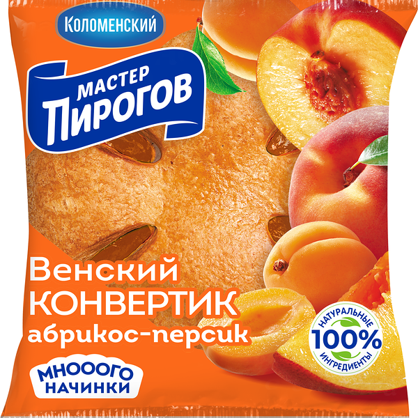 Конвертик Венский мастер пироговъ абрикос-персик