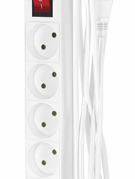 Удлинитель электрический сетевой Фотон штепсельный бытовой 10-35S, 5 розеток