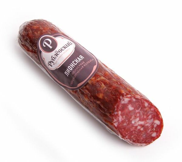 Колбаса сырокопчёная Рублевский Лионская полусухая