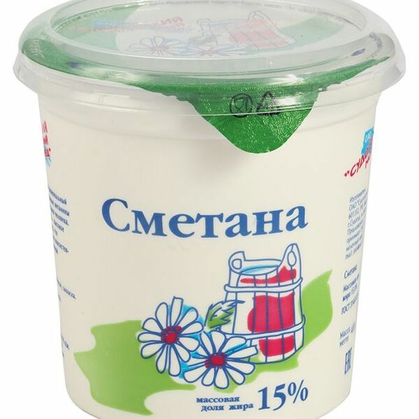 Сметана Судогодский молочный завод 15%